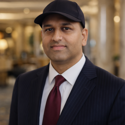 Professional corporate headshot portrait