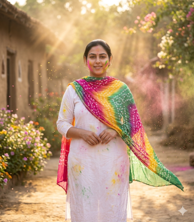 Best Holi Prompt for Girls 2026 | Holi Portrait Photo Prompts Trending on Instagram